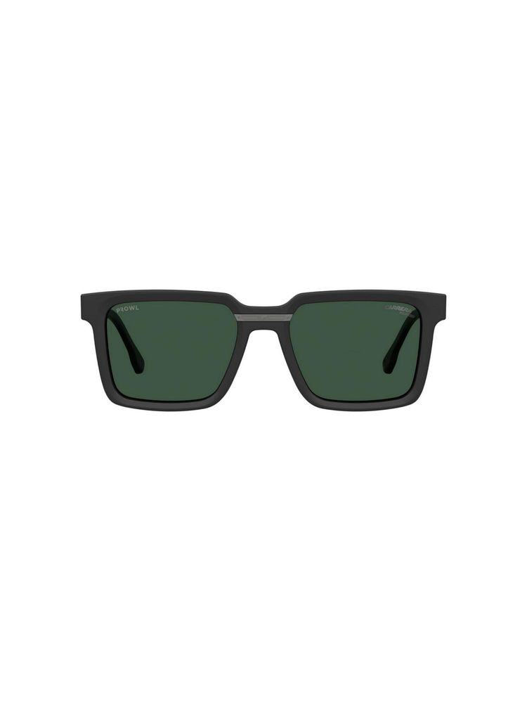 carrera accessories CARRERA Men UV Protected Green Lens Full Rim Rectangle Sunglasses (54)-picture-4