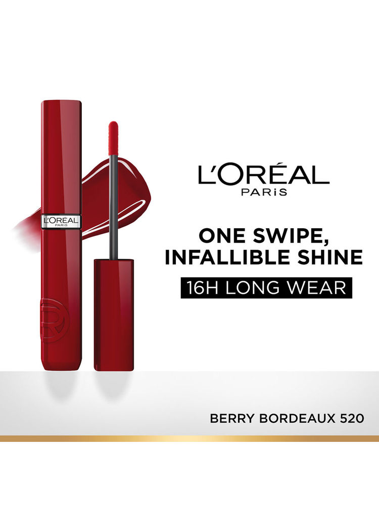L'Oreal Paris Infallible Resistance Lacquer-Like Shine, 16H Longwear