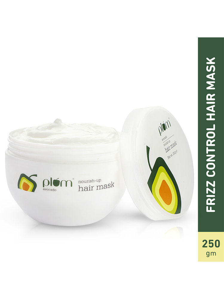 Plum Avocado Hair Mask For Dry and Frizzy Hair