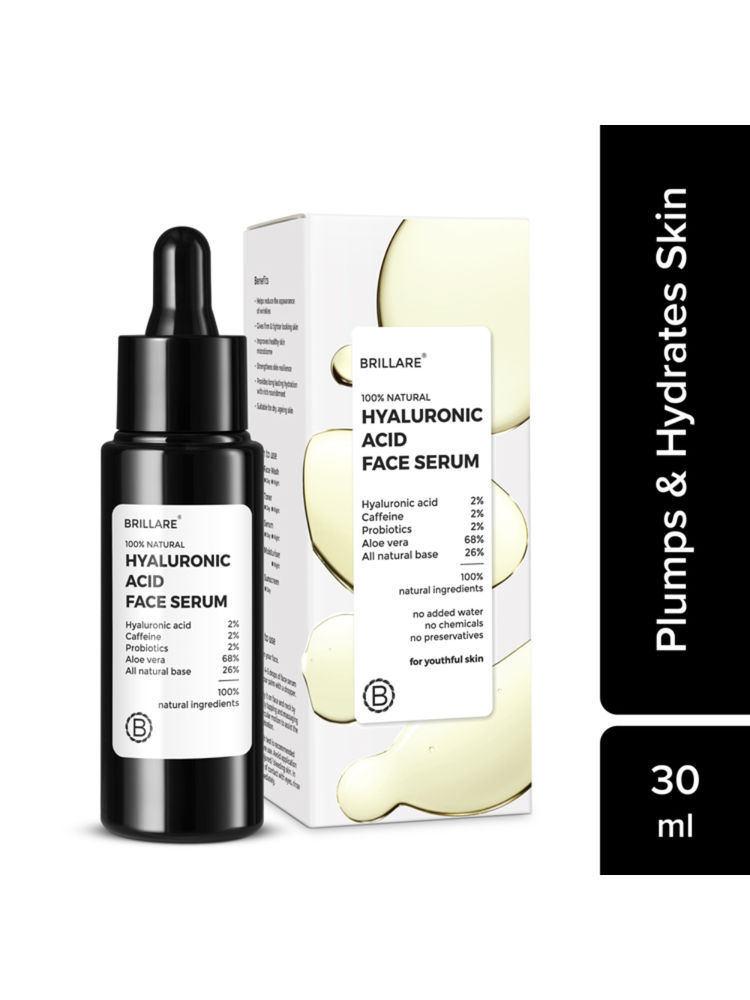 Brillare 2% Hyaluronic Acid Face Serum Deep Hydration & Anti-Aging Visible Results in 7 Days-picture-43