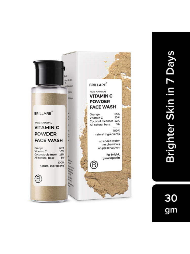 Brillare Vitamin C Powder Face Wash For Glowing, Bright Looking Skin-picture-25