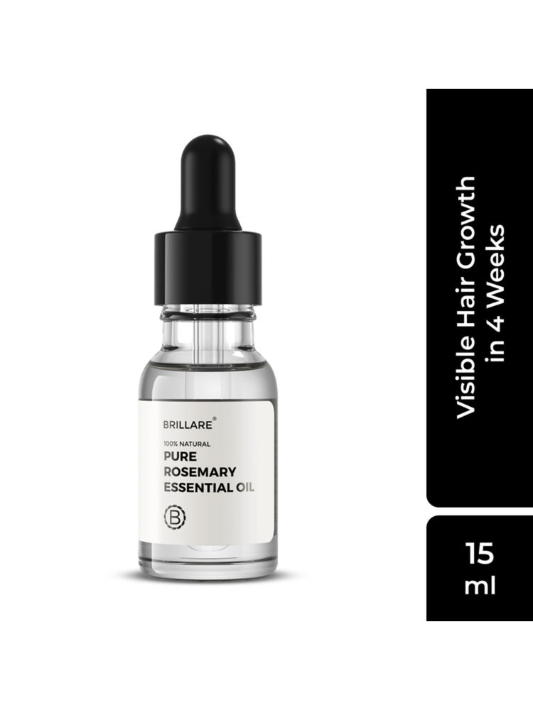 Brillare Pure Rosemary Essential Oil for Hair Growth & Scalp Nourishment-picture-25