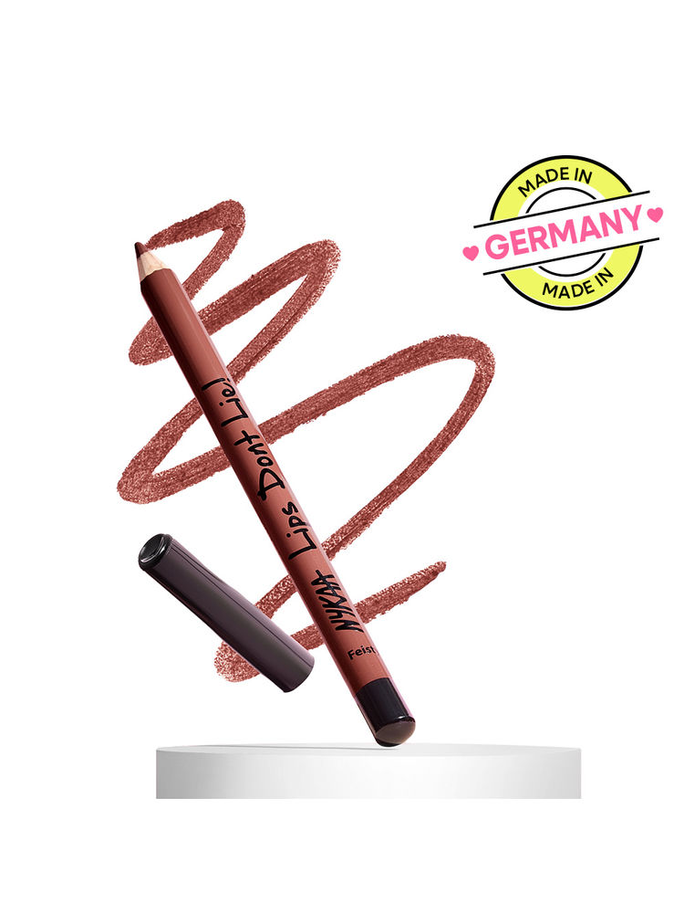 Nykaa Lips Don’t Lie! Matte Lip Liner Feisty Brunette
