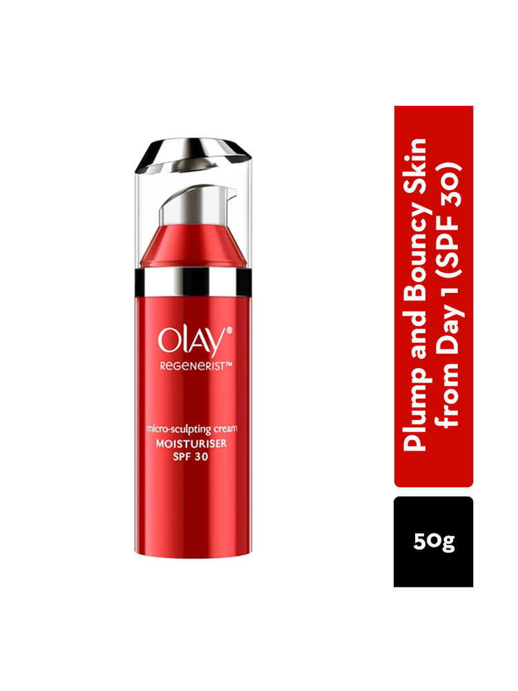 Olay Regenerist Micro Sculpting Cream Moisturizer With SPF 30 With Hyaluronic Acid & Niacinamide-image-13