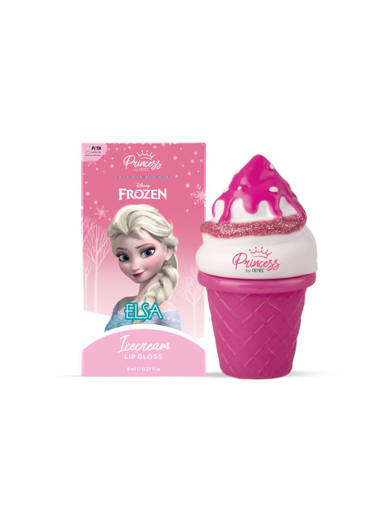 Renee Cosmetics Disney Frozen Princess By Renee Icecream Lip Gloss Elsa