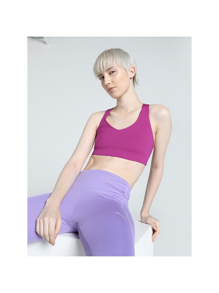 Puma High Impact To The Max Womens Pink Sports Bra-picture-19
