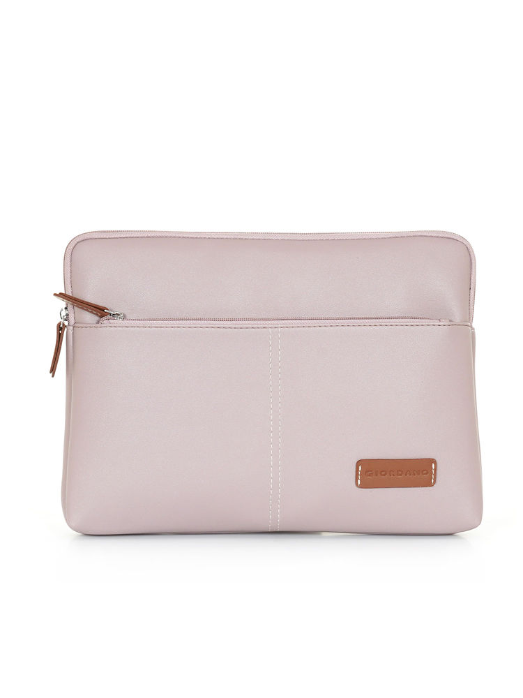 Giordano Pink Secure Slim Water-Resistant Vegan Leather 13-Inch Tablet & iPad Sleeve-picture-10