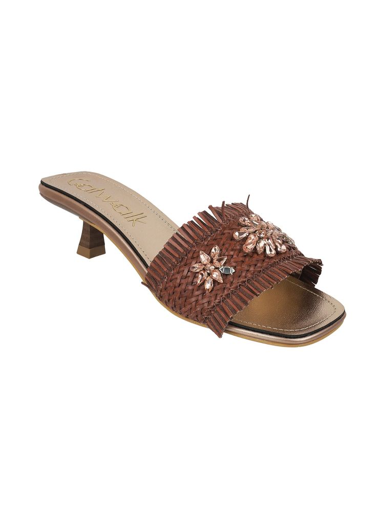Catwalk Brown Causal Women Sandal Heels-picture-25