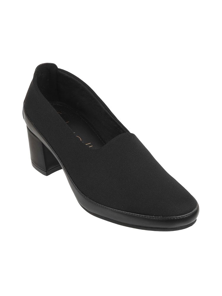 Catwalk Black Causal Women Pump Heels-picture-26