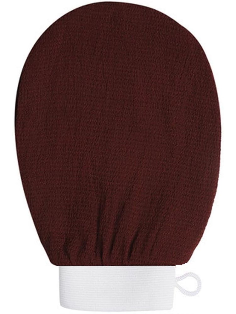 Getmecraft Exfoliating Bath Gloves - Brown-image-8