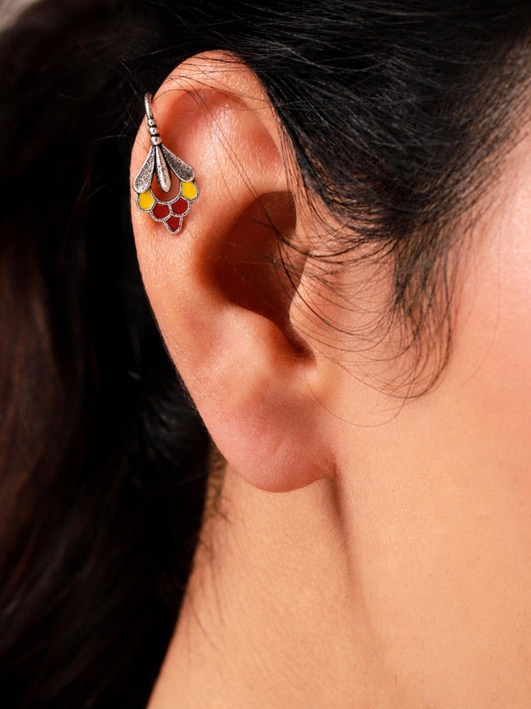 Voylla Rangriti Petal Spark Bugadi Earrings-picture-20