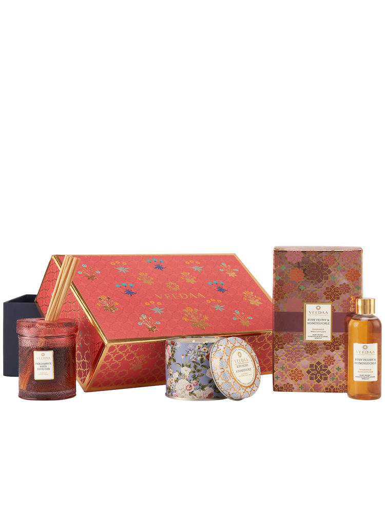 Veedaa Candles Ruby Peony & Honeysuckle Duo Gift Set-picture-19
