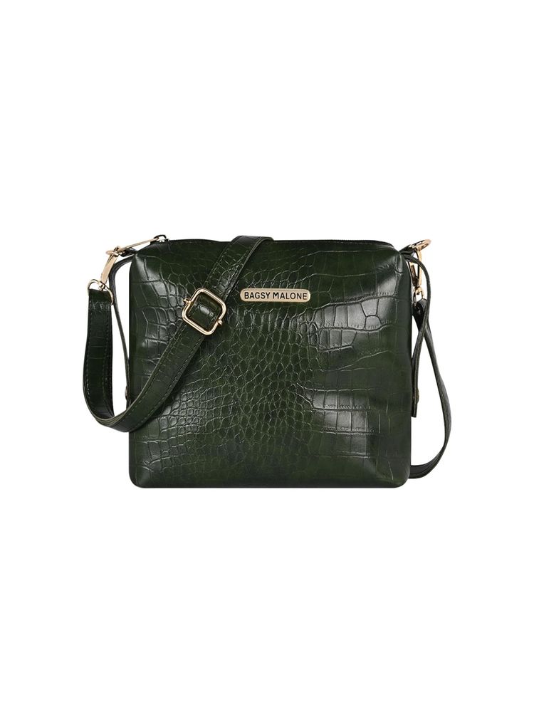 Bagsy Malone Olive Iconic Sling Bag-image-45