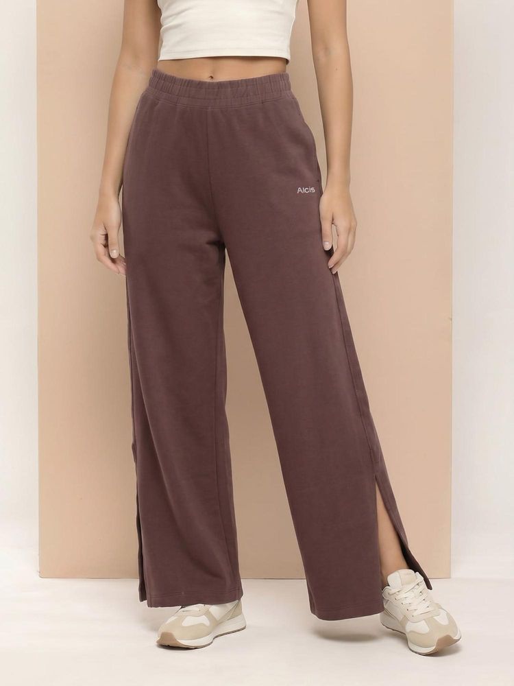 Alcis Women Mode Straight Fit Trackpant-image-0