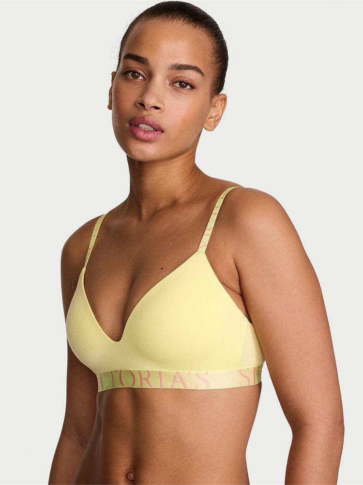 Victoria's Secret Yellow Solid Wireless Lightly Padded Bra-image-20