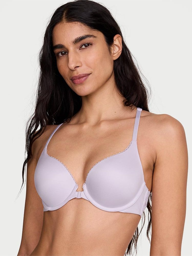 victoria's secret intimates Victoria's Secret Lavender Solid Underwired Heavily Padded Bra-picture-15