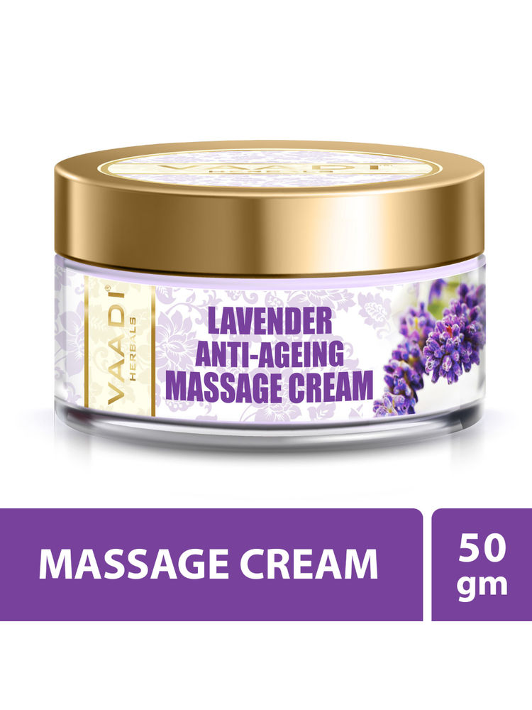 Vaadi Herbals Lavender Anti Ageing Massage Cream-picture-1