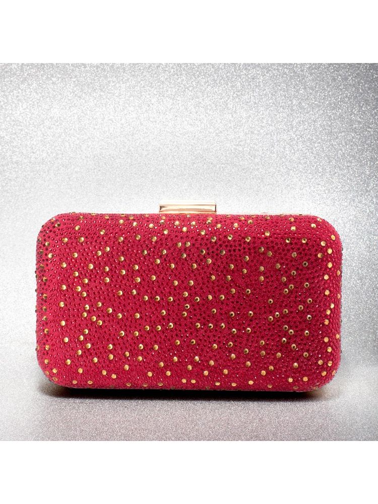 Peora Clutch Purses for Women Wedding Handmade Evening Party Bridal Clutch - C94R-image-35