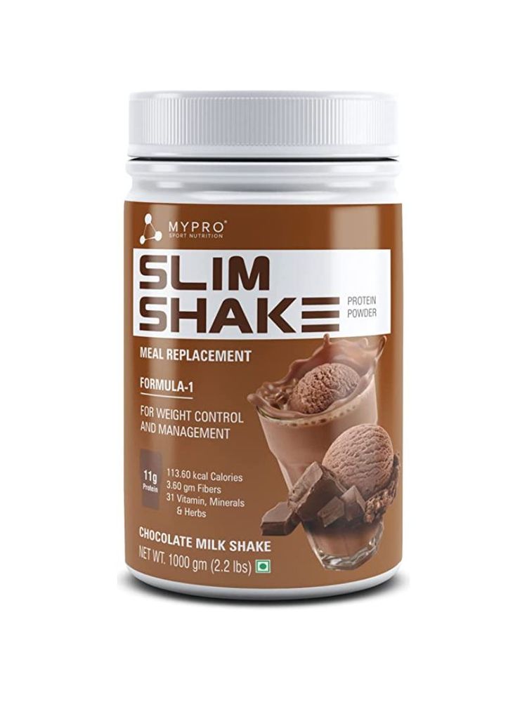MYPRO SPORT NUTRITION Slim Shake Protein Powder-Meal Replacement Shake - Chocolate Flavor-picture-33
