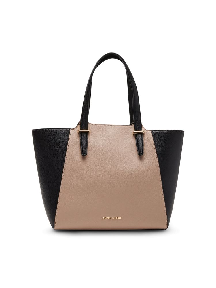 Anne Klein Beige Colo block Shoulder Bag-picture-11