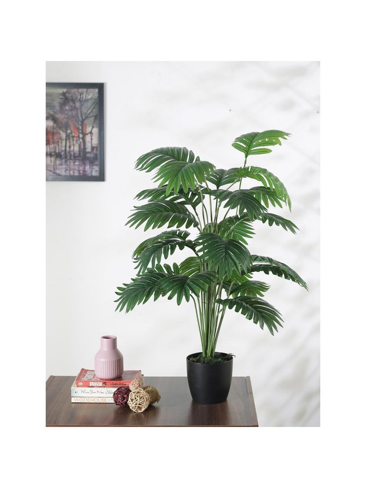Home Bloom Artificial Areca Palm Plant for Home Decor Without Pot - 24 Leaves-picture-18