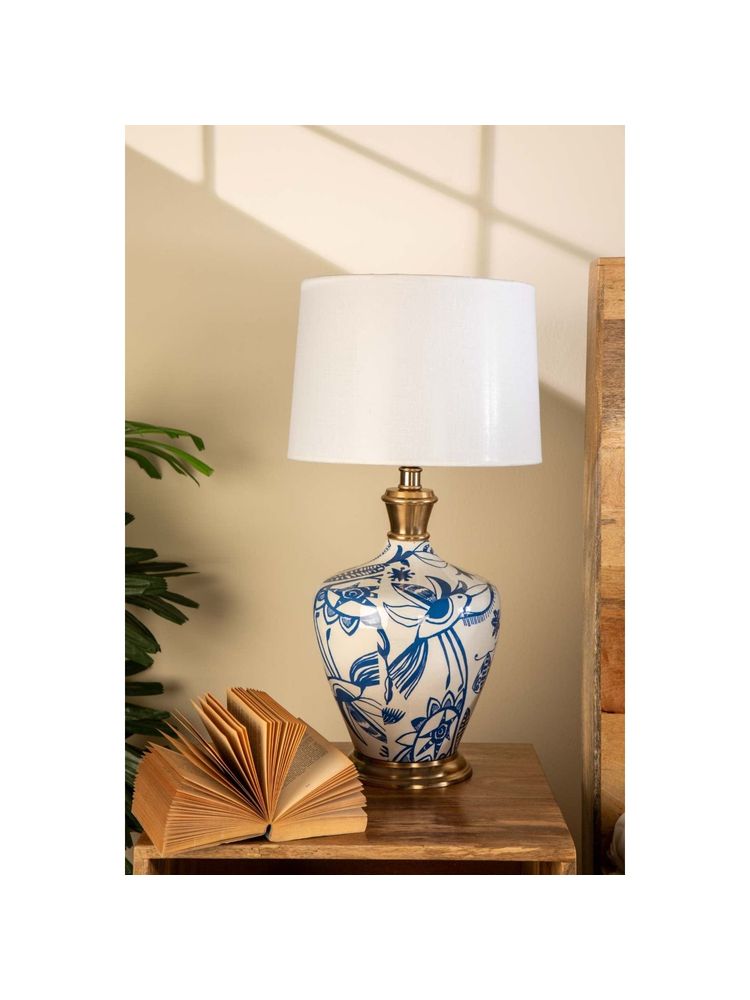 Freedom Tree Eye In The Sky Off White Table Lamp