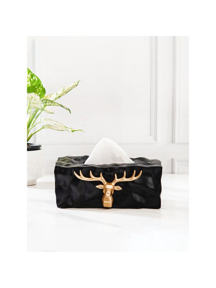 Smokey Cocktail Musk Tissue Box Handmade Black-picture-20