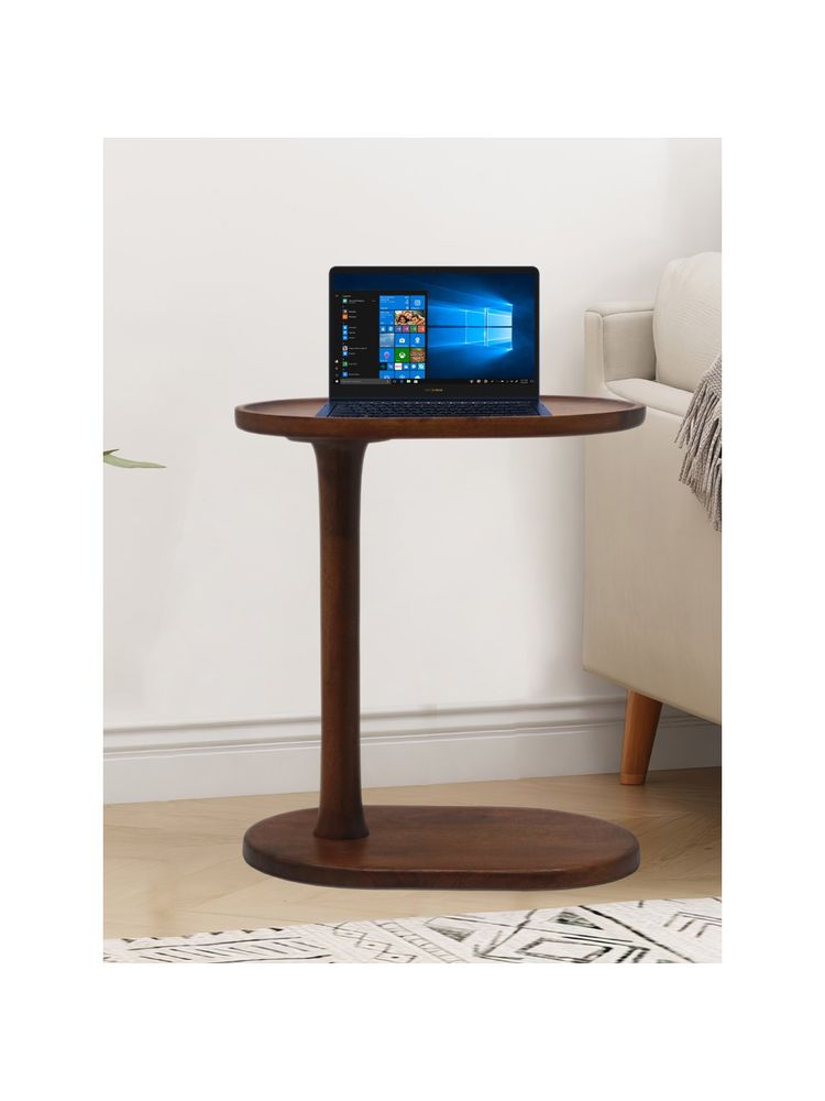 Metalsmith Multipurpose Laptop and Side Table Made with Mango Wood-image-43