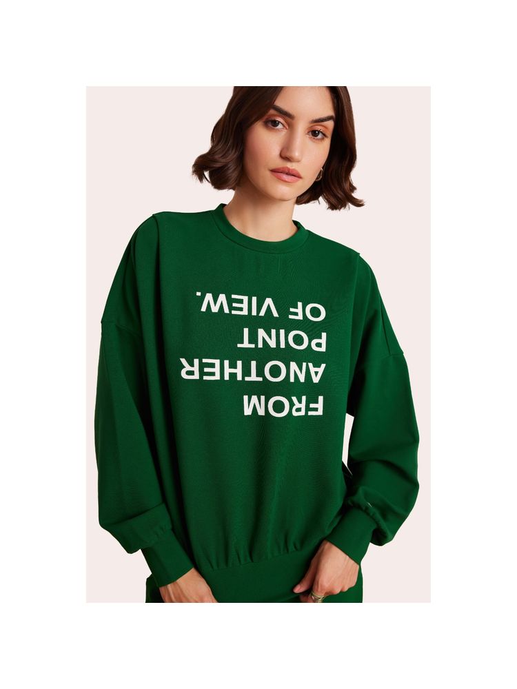 Muvazo Point Of View Sweatshirt with Trackpants (Set of 2)-image-11