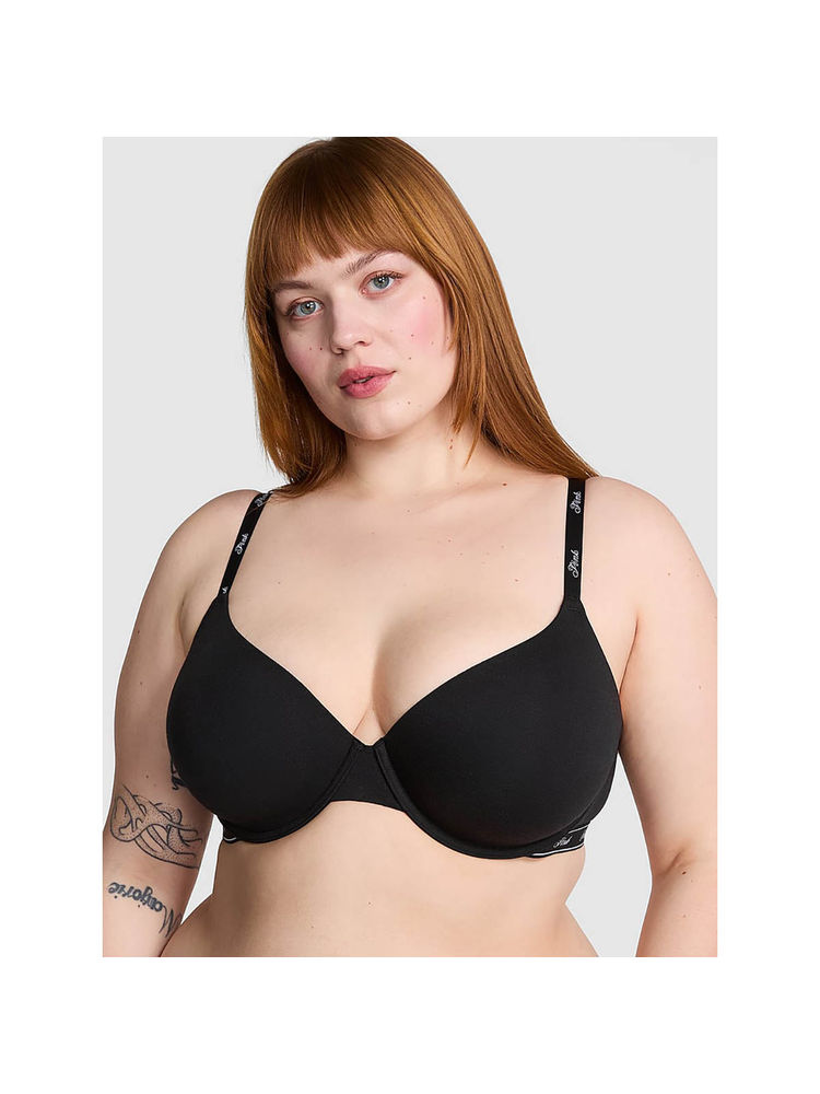 victoria's secret intimates Victoria's Secret Women Black PINK Wear Everywhere Lightly Lined T-Shirt Bra-picture-26