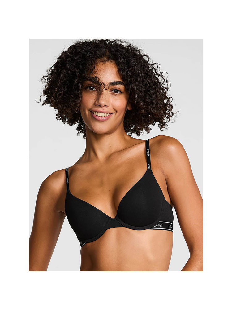 victoria's secret intimates Victoria's Secret Women Black PINK Wear Everywhere Push-Up Bra-picture-25
