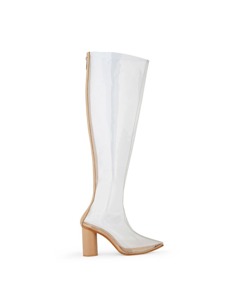 Zori World Cthru -solid Transparent High Boots-image-27