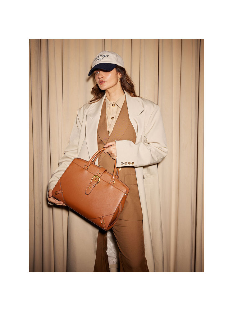 MIRAGGIO Brown Manhattan Crossbody Bag-picture-24