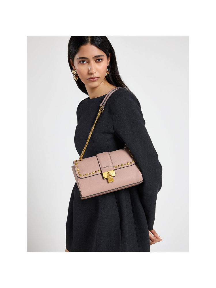 MIRAGGIO Taupe Alice Sling Bag-image-47