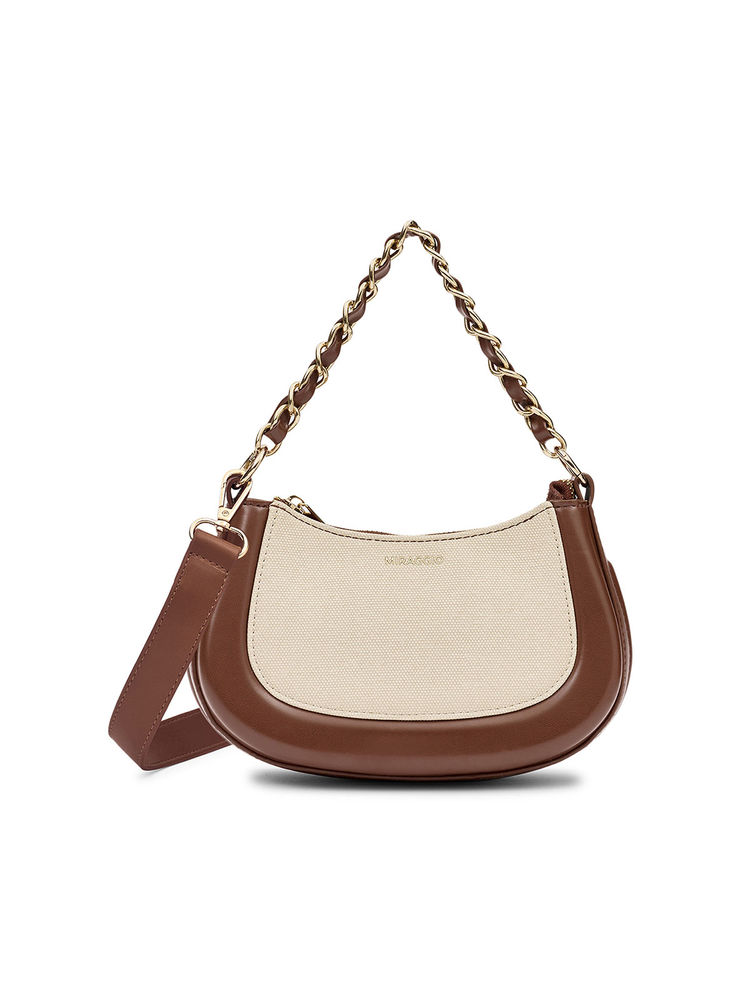 MIRAGGIO Brown Kira Top Handle Crossbody Bag for Women-picture-28