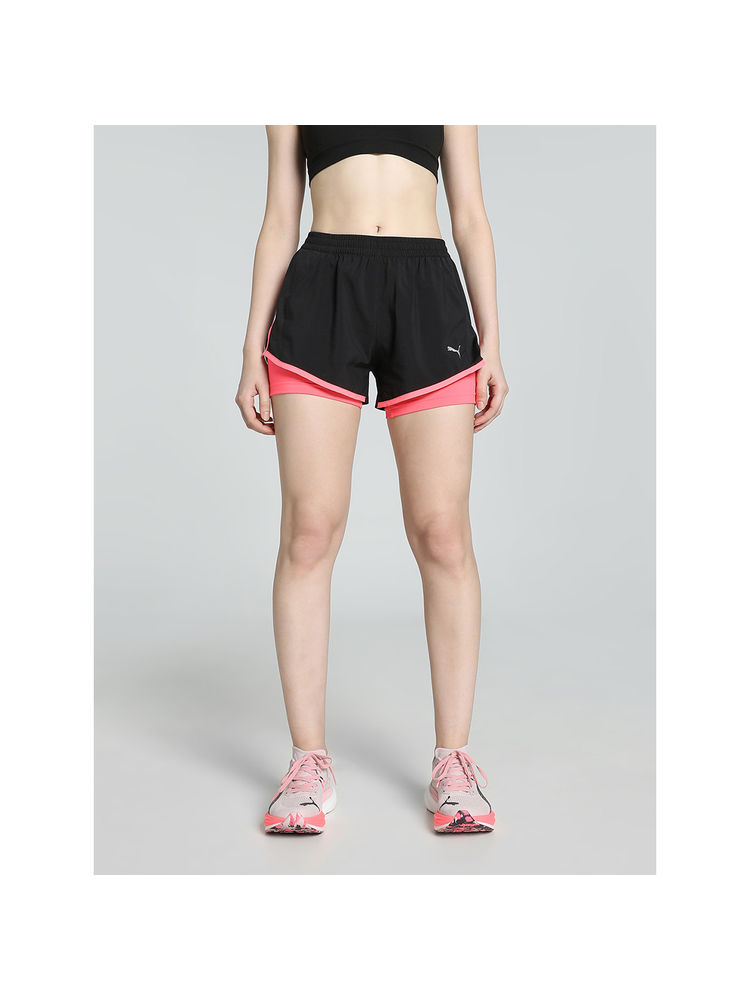 Puma Run Fav Velcty 2In1 Women Black Shorts-picture-24