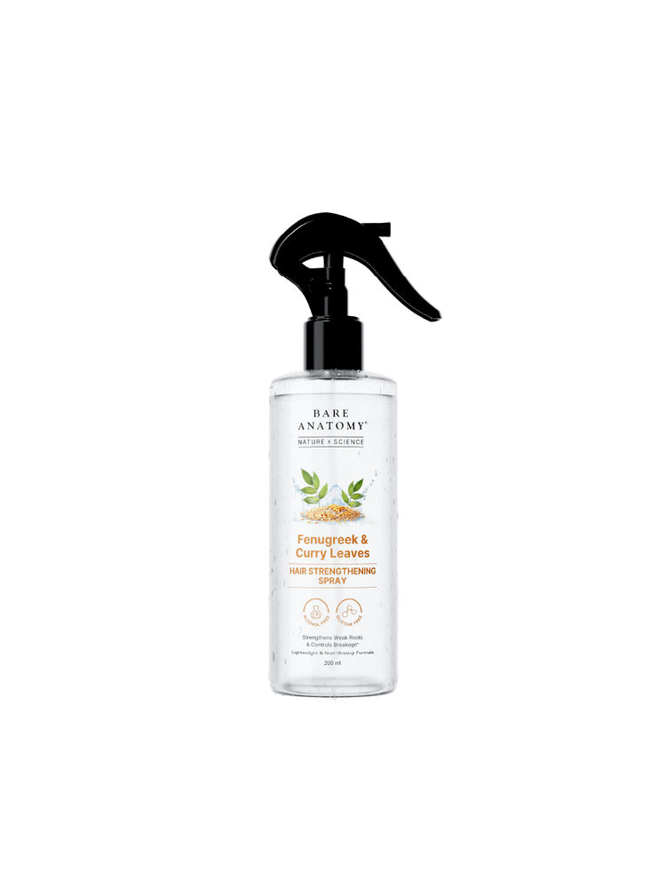 Bare Anatomy Nature x Science Fenugreek And Curry Leaves Hair Strengthening Spray-picture-15