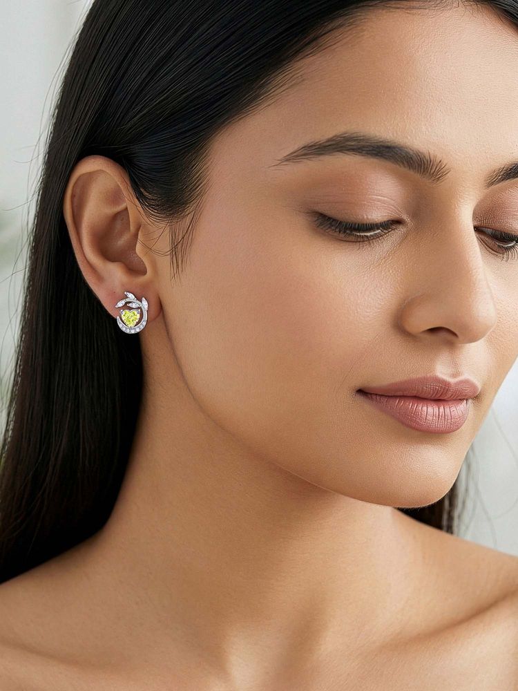 GIVA 925 Silver Love Thee Earrings-image-31