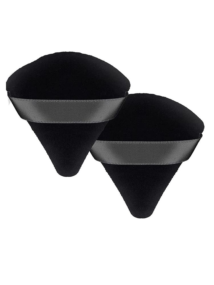 Bronson Professional Pizza Puff Triangle Makeup Beauty Blender Sponge Color May Vary