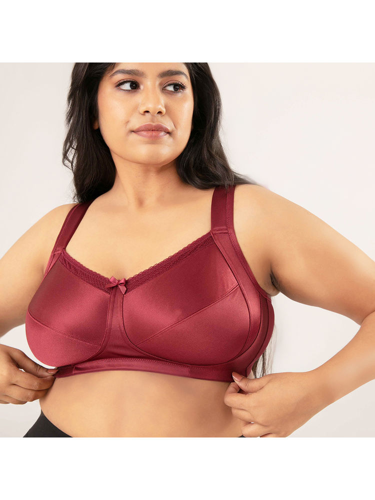 Nykd by Nykaa Lift Me Up Bra - Maroon NYB042