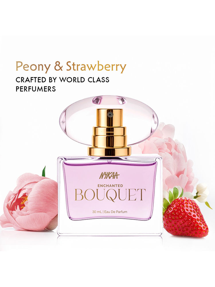 Moi By Nykaa Enchanted Bouquet Perfume With Peony, Strawberry & Jasmine For Women