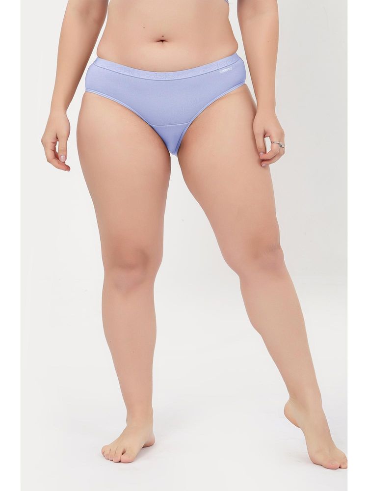 Zelena Lavender Cotton Maternity Hipster Brief-image-0