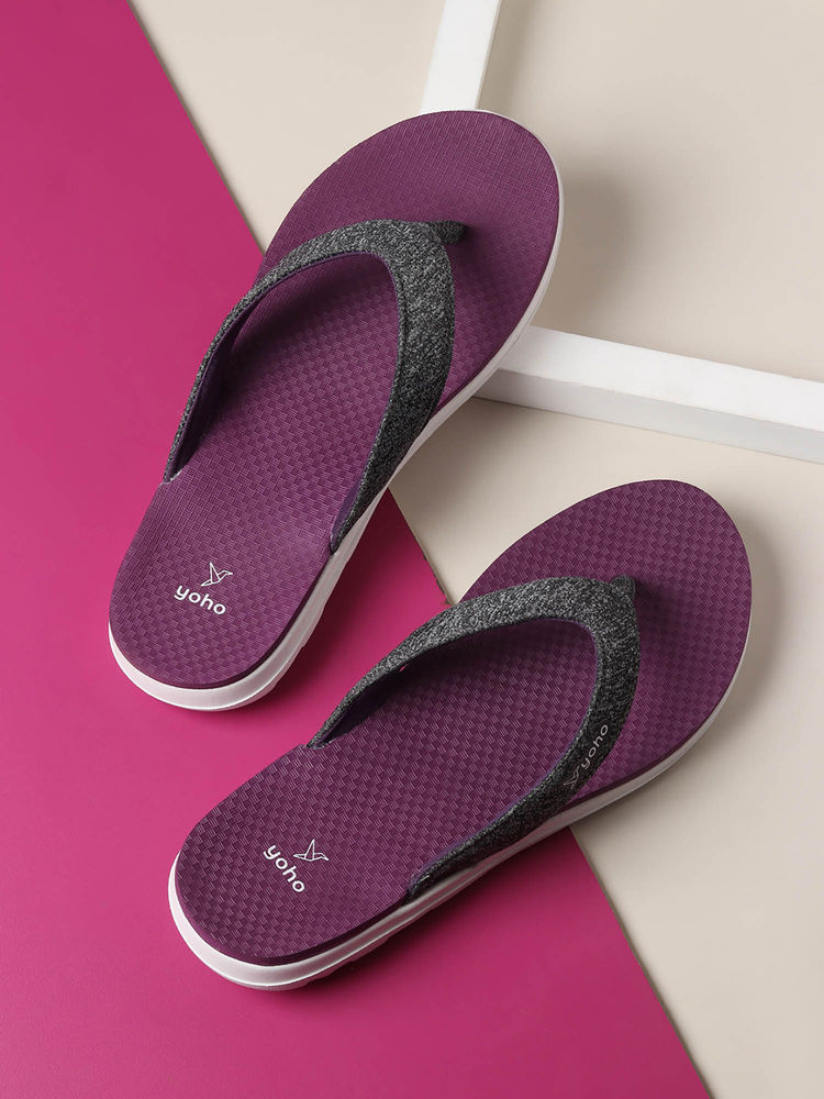 Yoho Purple Fauna 002 Flipflops-picture-24