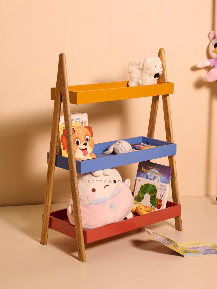 Brick Brown Peek-A-Boo Kids Toys Organizer-image-46