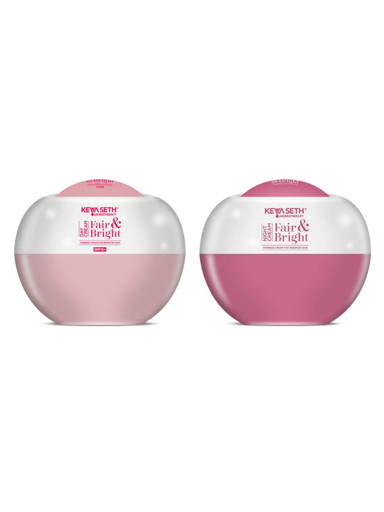 Keya Seth Aromatherapy Fair & Bright - Day & Night Cream Combo-image-48