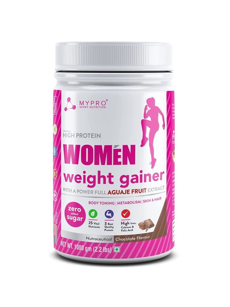 MYPRO SPORT NUTRITION High Protein Women Weight Gainer For Women - Chocolate Flavor-picture-19