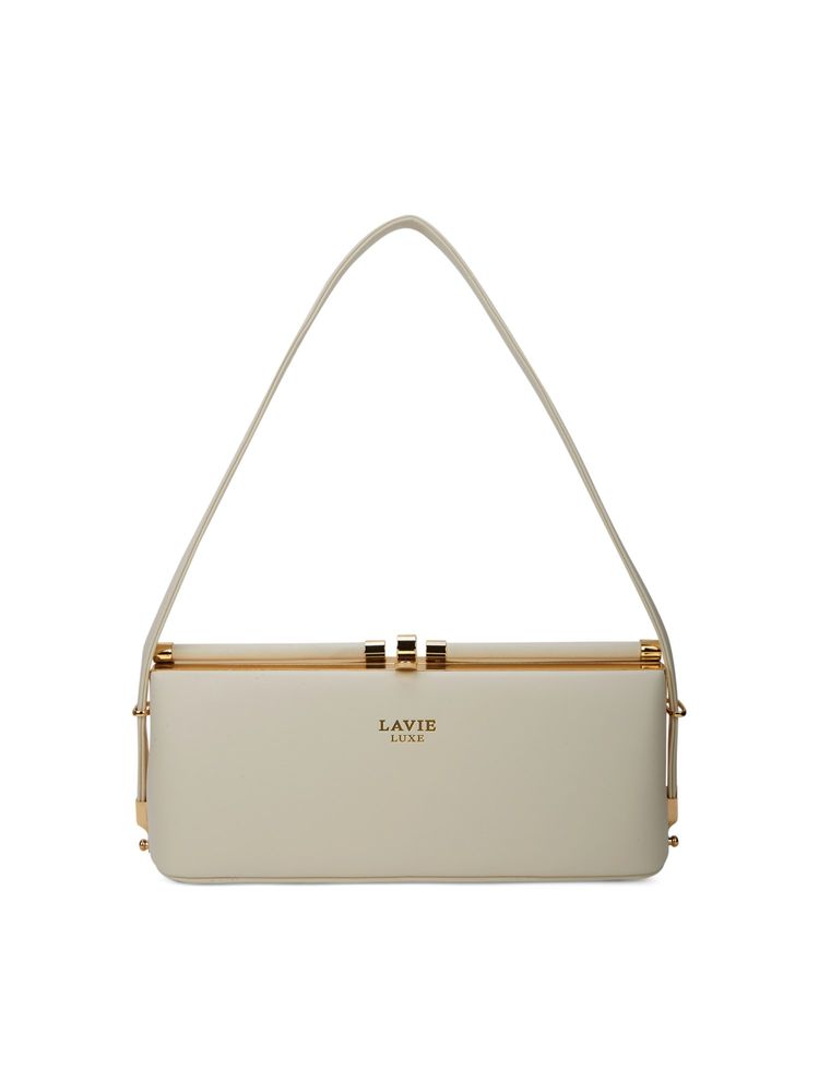 Lavie Luxe Women's Parallel25 Small Frame Bag - Off White (S)-picture-37