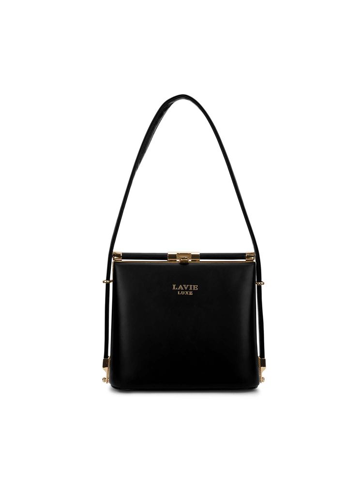 Lavie Luxe Women's Glare25 Small Frame Handbag - Black (S)-picture-21