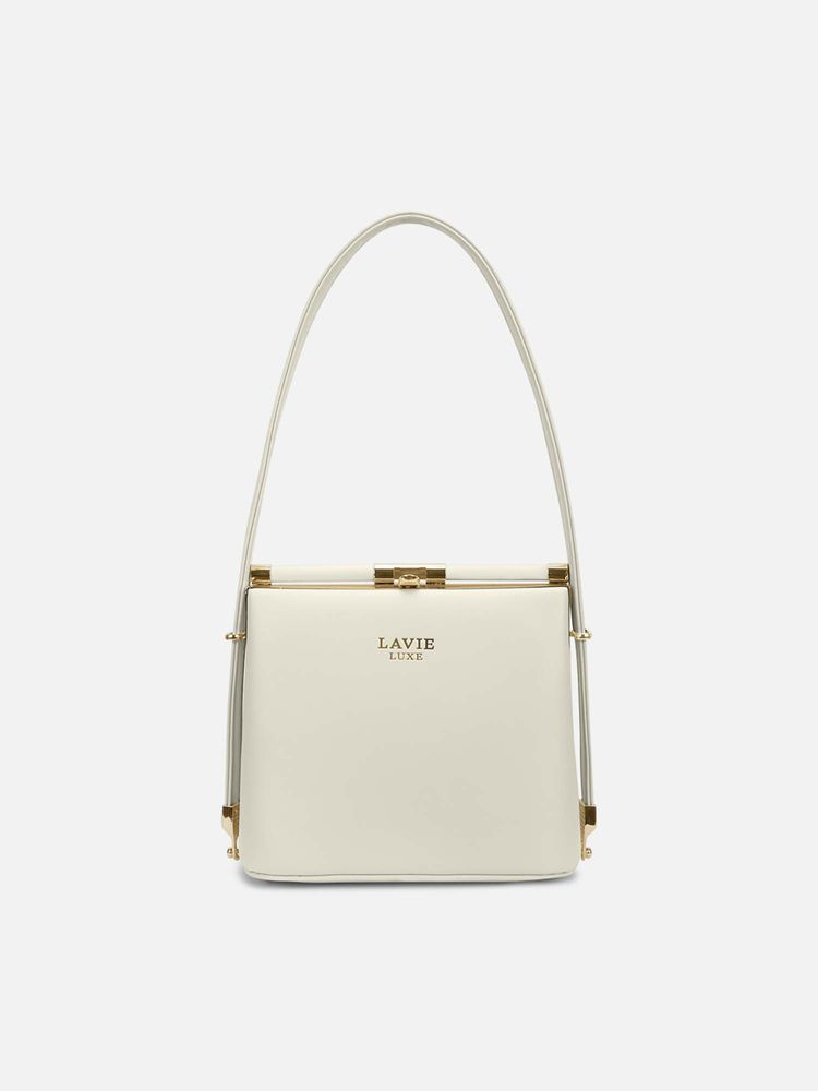 Lavie Luxe Women's Glare25 Small Frame Handbag - Off White (S)-picture-19