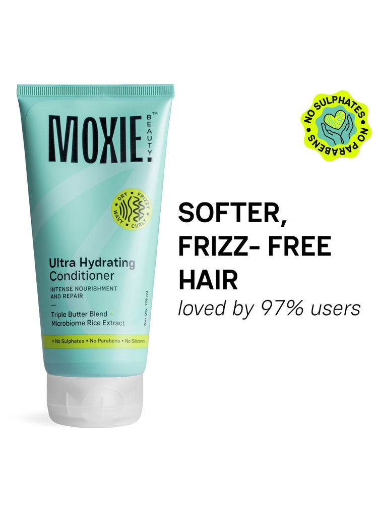 Moxie Beauty Ultra Hydrating Conditioner for Dry and Frizzy Hair